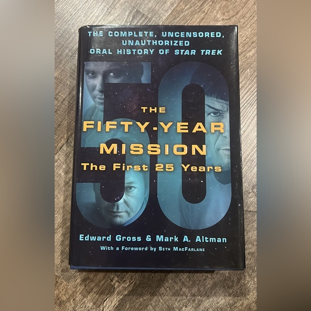 FINAL PRICE Star Trek The Fifty-Year Mission Book